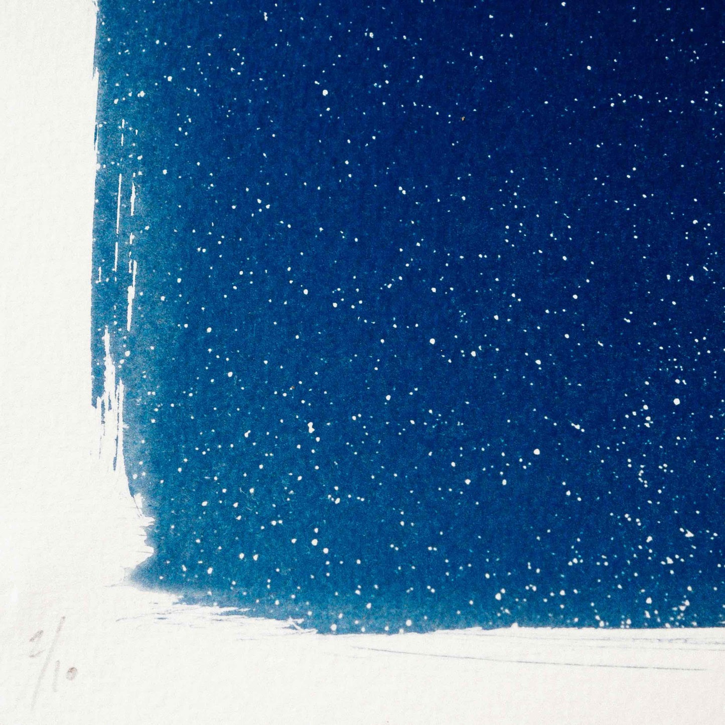 Mars Dreaming, Original Cyanotype